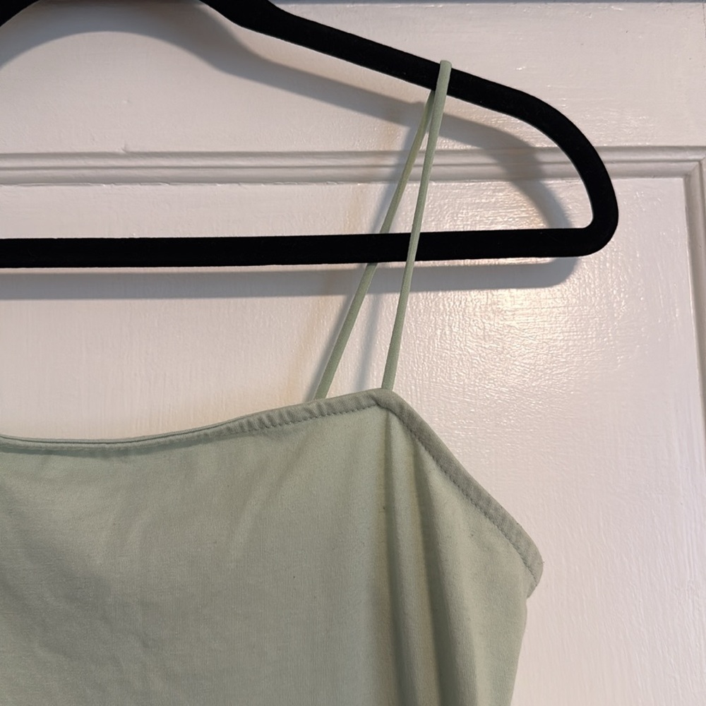 🌻 Rue21 Mint Green Spaghetti Strap Bodycon Dress - Picture 2 of 4